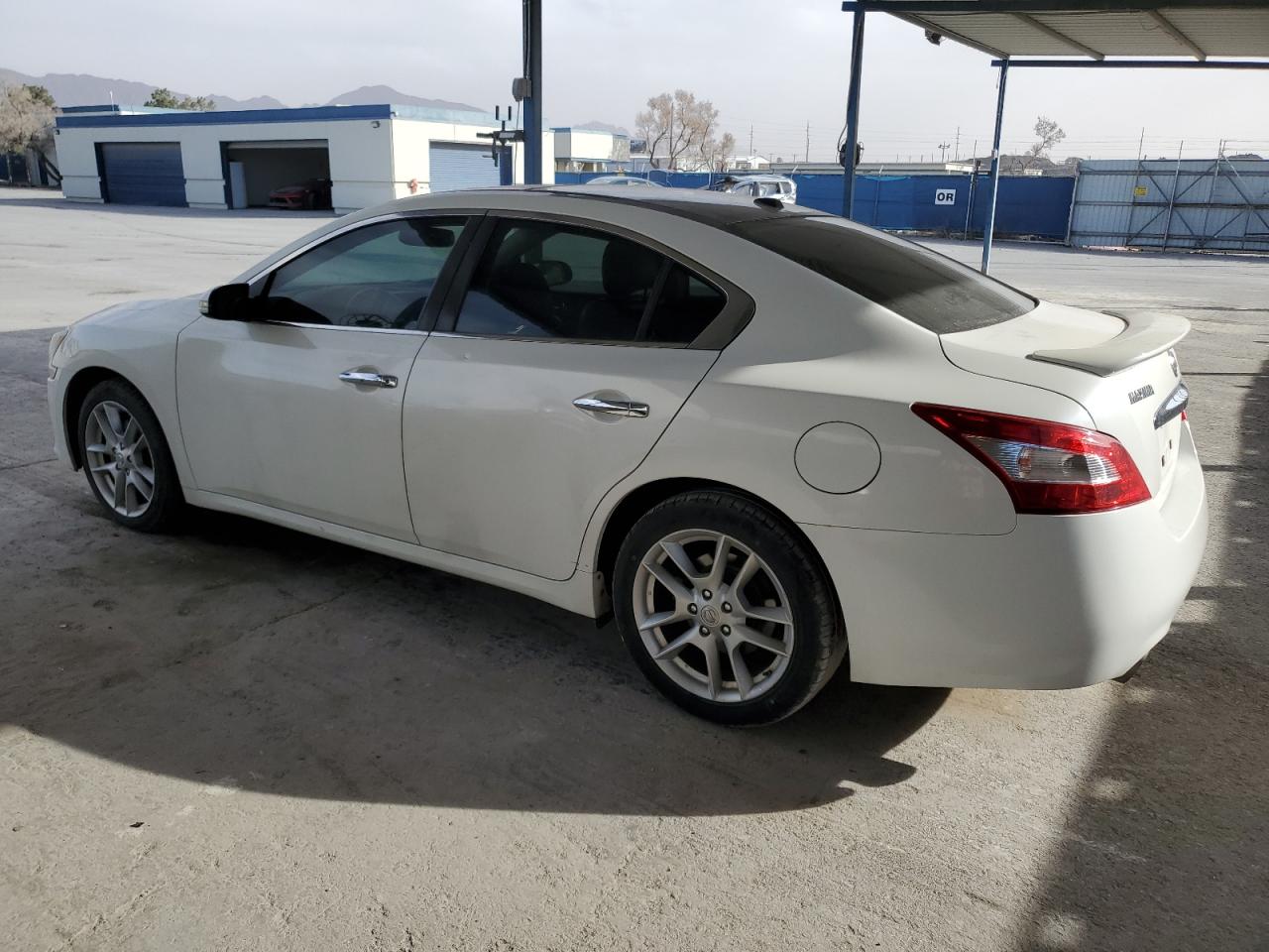 2009 Nissan Maxima VIN 1N4AA51E19C806164 Copart auction photo, front end / side damage thumbnail 2