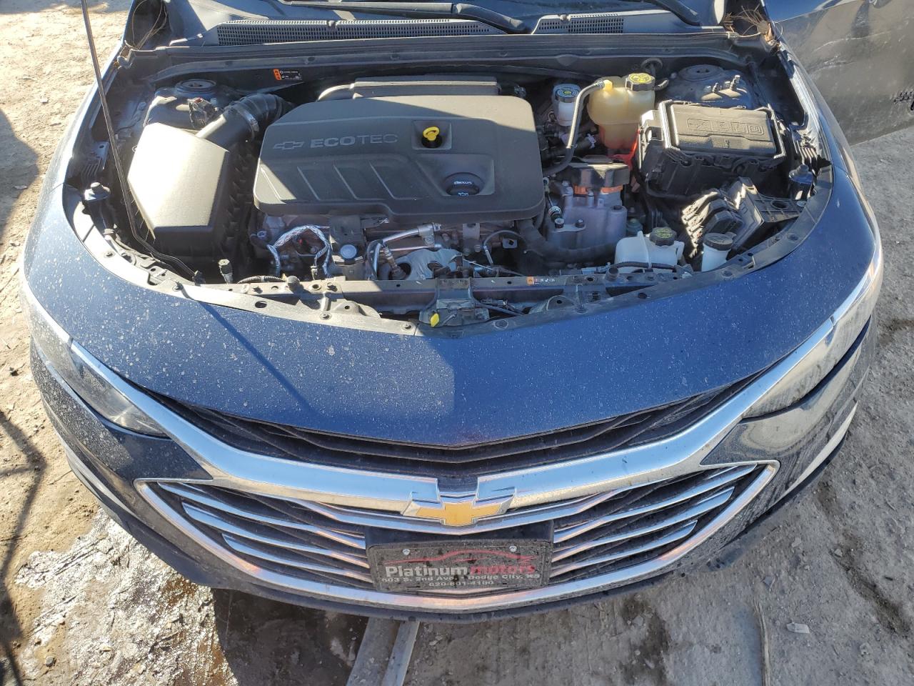 2019 Chevrolet Malibu VIN 1G1ZF5SU8KF141684 Copart auction photo, side / rear end damage thumbnail 11