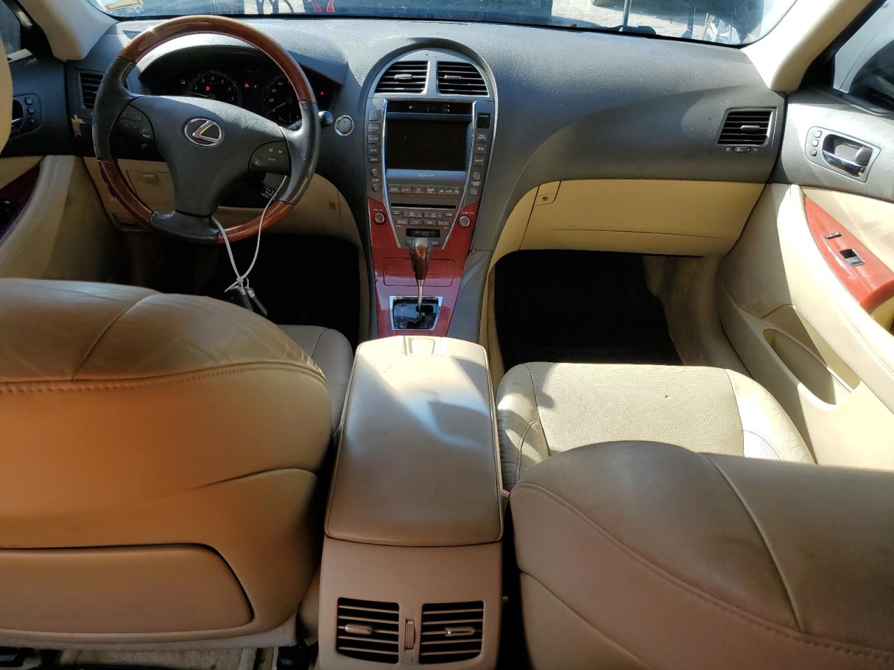 2007 Lexus ES VIN JTHBJ46G672045829 Copart auction photo, mechanical damage thumbnail 8