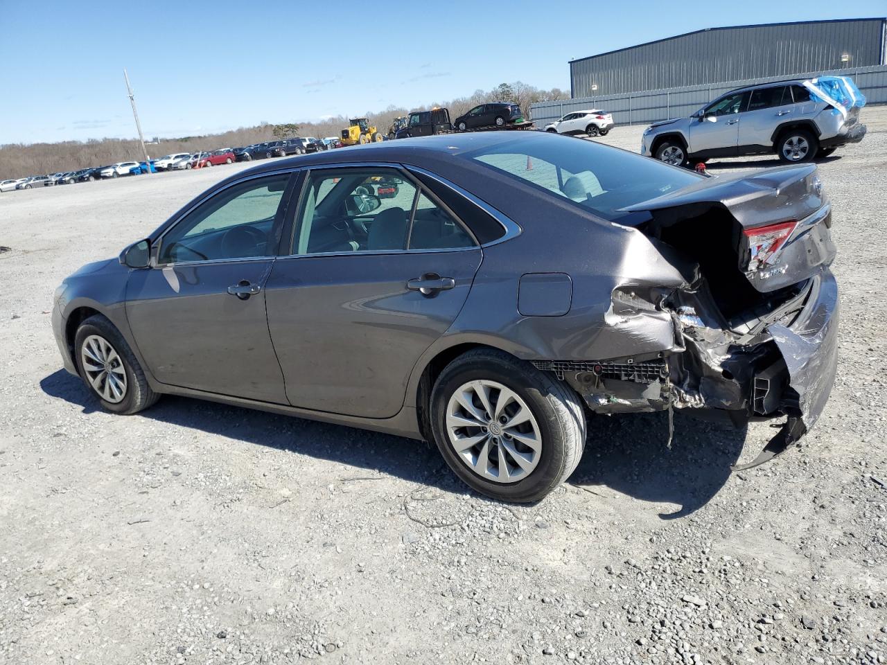 2015 Toyota Camry VIN 4T1BF1FK7FU907217 Copart auction photo, rear end damage thumbnail 2