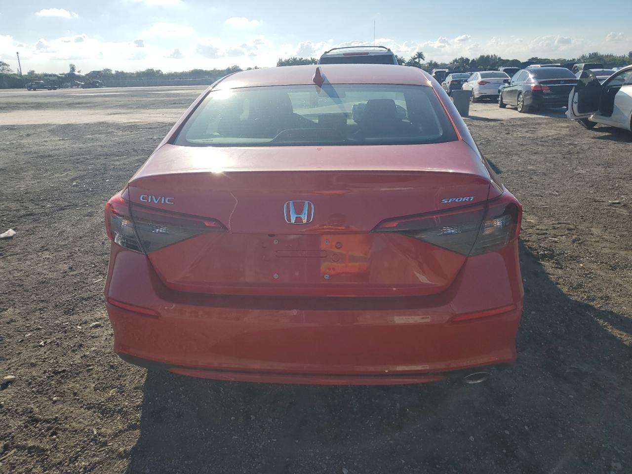 2024 Honda Civic VIN 2HGFE2F57RH590573 Copart auction photo, front end damage thumbnail 6