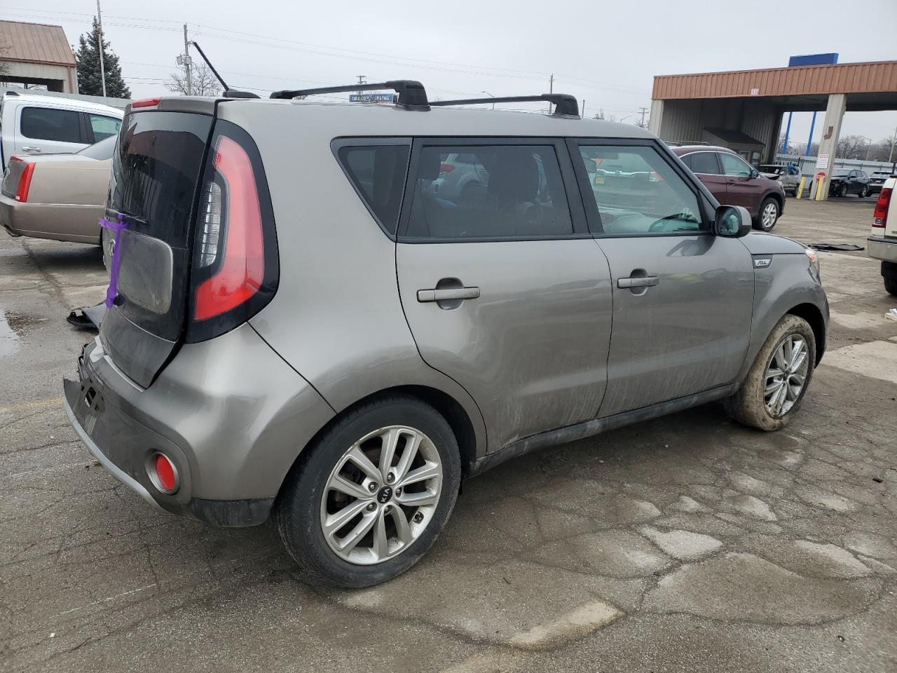 2017 KIA Soul VIN KNDJP3A53H7495292 Copart auction photo, rear end / side damage thumbnail 3