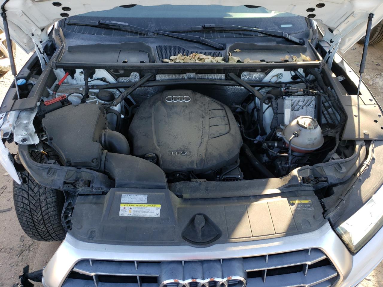 2020 Audi Q5 VIN WA1BNAFY8L2029987 Copart auction photo, front end / side damage thumbnail 13