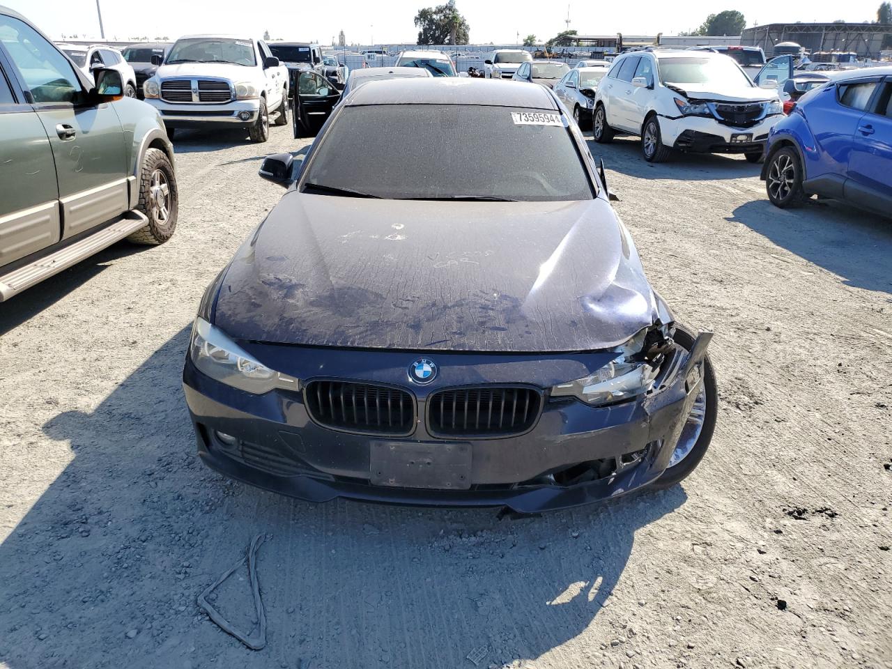 2015 BMW 3er VIN WBA3B1G57FNT04465 Copart auction photo, all over / undercarriage damage thumbnail 5