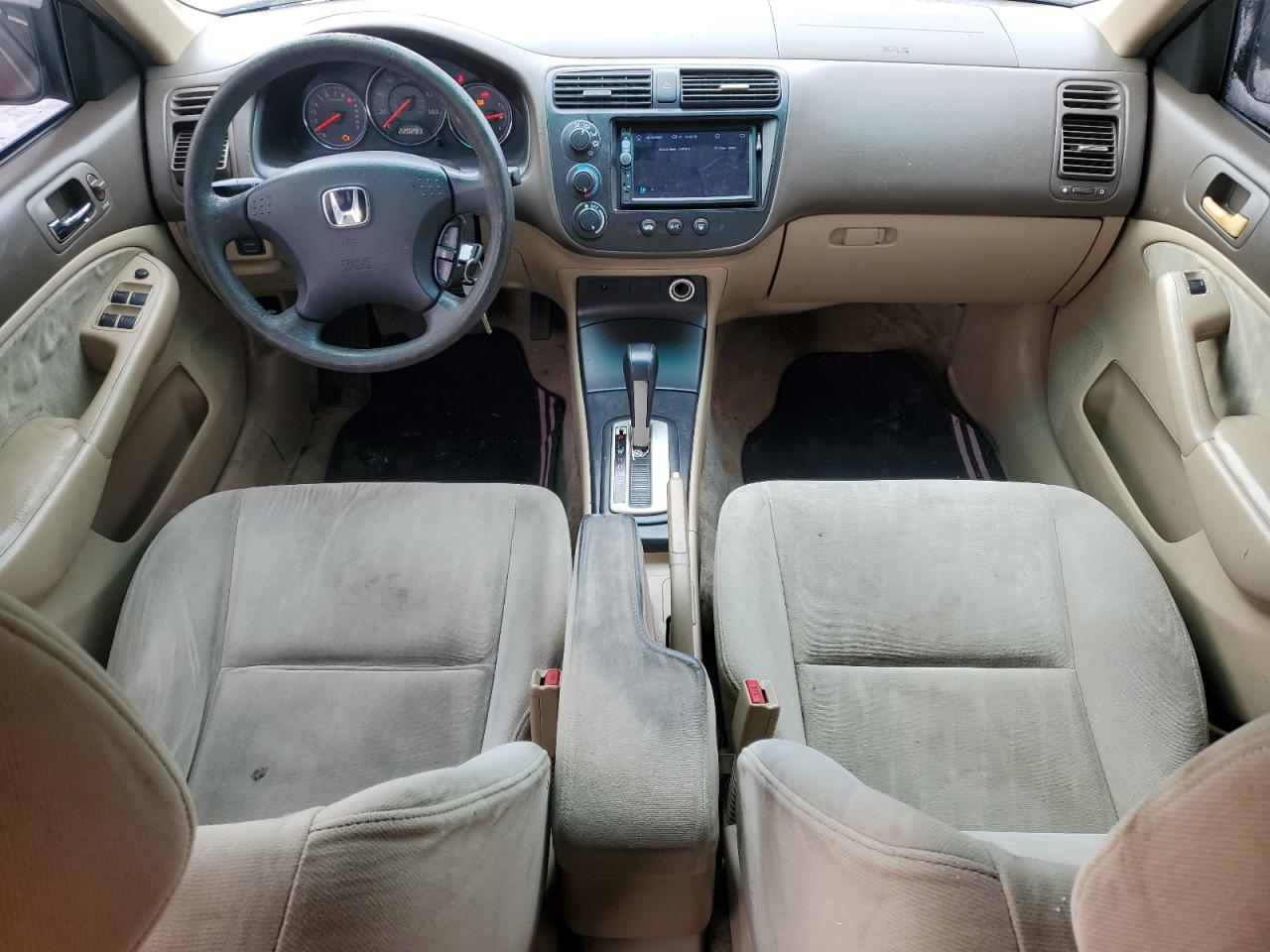 2003 Honda Civic VIN 1HGES16503L015028 Copart auction photo, rear end damage thumbnail 8
