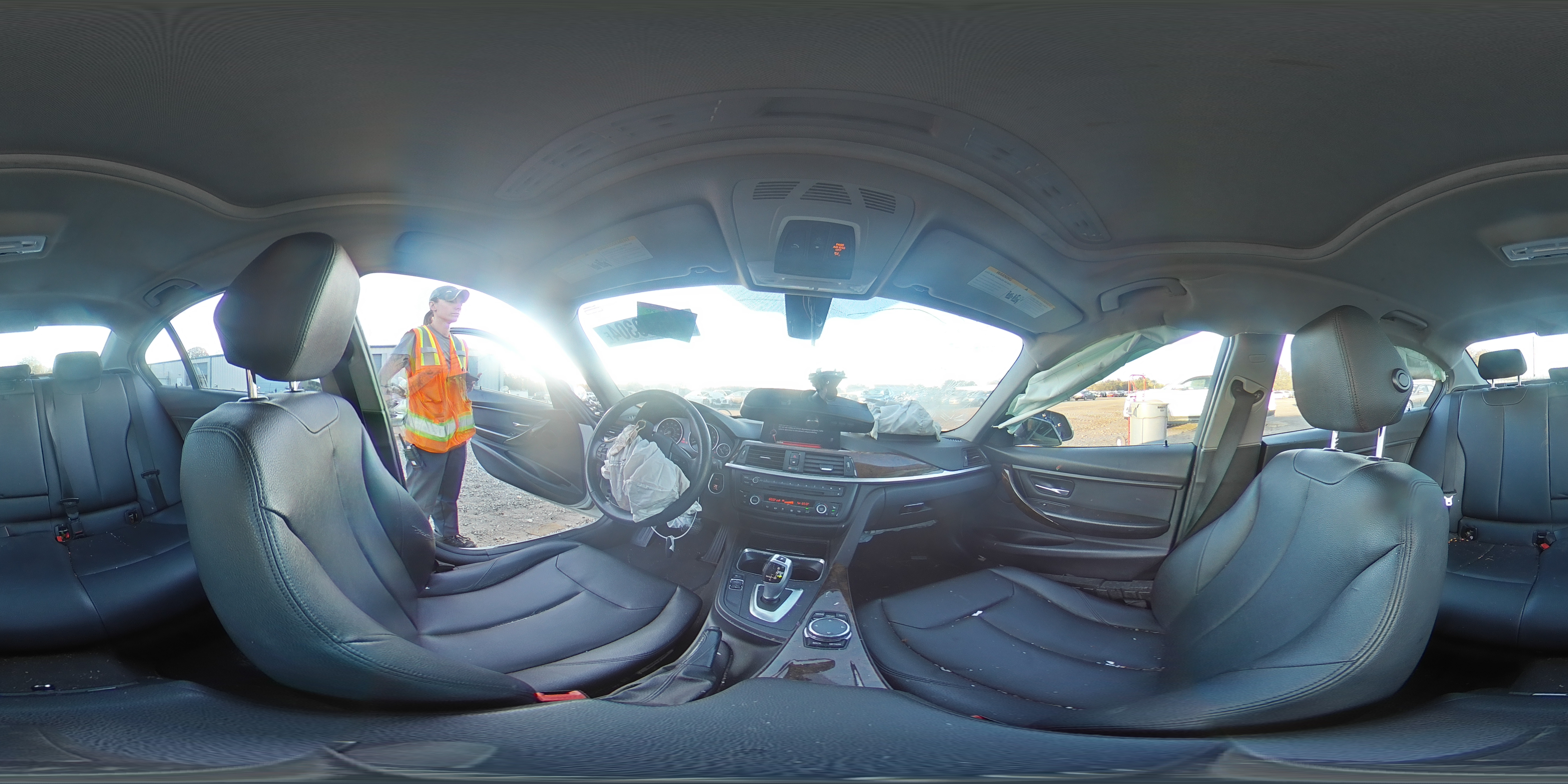 2015 BMW 3er VIN WBA3B5G55FNS13332 Copart auction photo, front end / undercarriage damage thumbnail 13