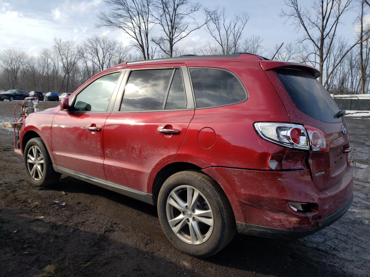2011 Hyundai Santa Fe VIN 5XYZK3AB0BG067424 Copart auction photo, rear end / minor dent/scratches damage thumbnail 2