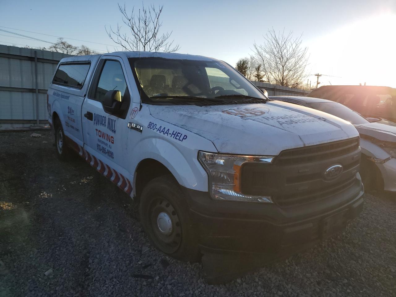 2018 Ford F-150 VIN 1FTMF1CB0JKF12205 Copart auction photo, rear end damage thumbnail 4