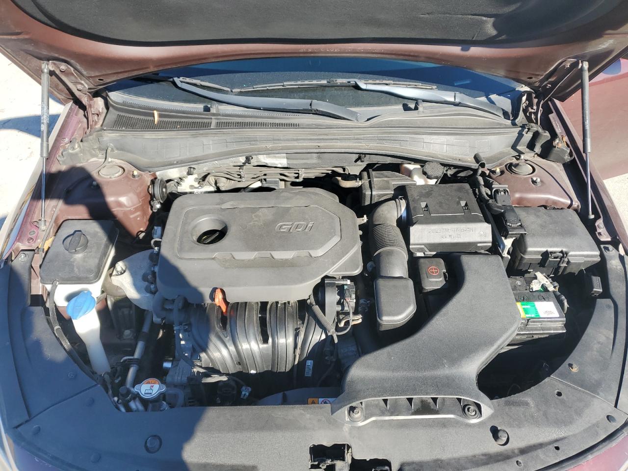 2018 KIA Optima VIN 5XXGT4L37JG195680 Copart auction photo, side / front end damage thumbnail 11