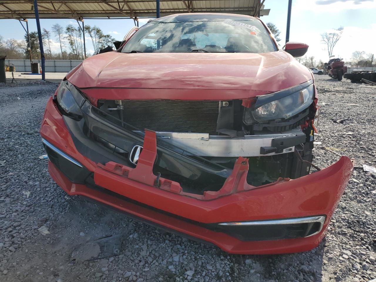2020 Honda Civic VIN 2HGFC2F60LH574799 Copart auction photo, all over damage thumbnail 5