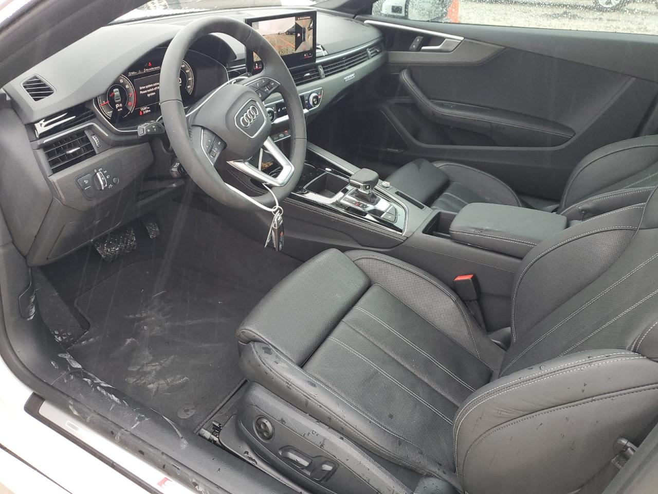 2023 Audi A5 VIN WAUTAAF55PA022631 Copart auction photo, front end / side damage thumbnail 7