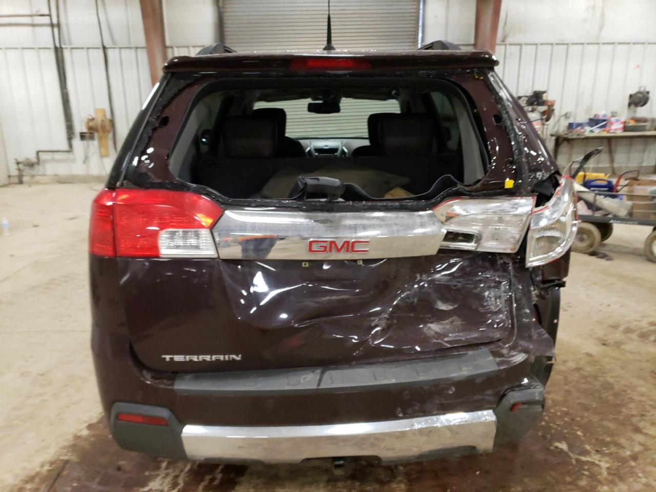 2011 GMC Terrain VIN 2CTALWEC3B6466750 Copart auction photo, front end / rear end damage thumbnail 6