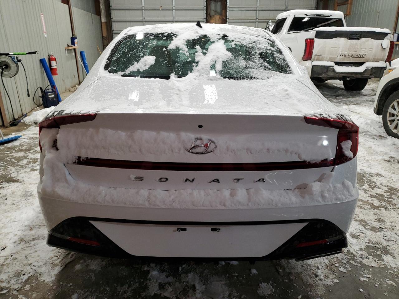 2023 Hyundai Sonata VIN KMHL64JA8PA301772 Copart auction photo, front end damage thumbnail 6
