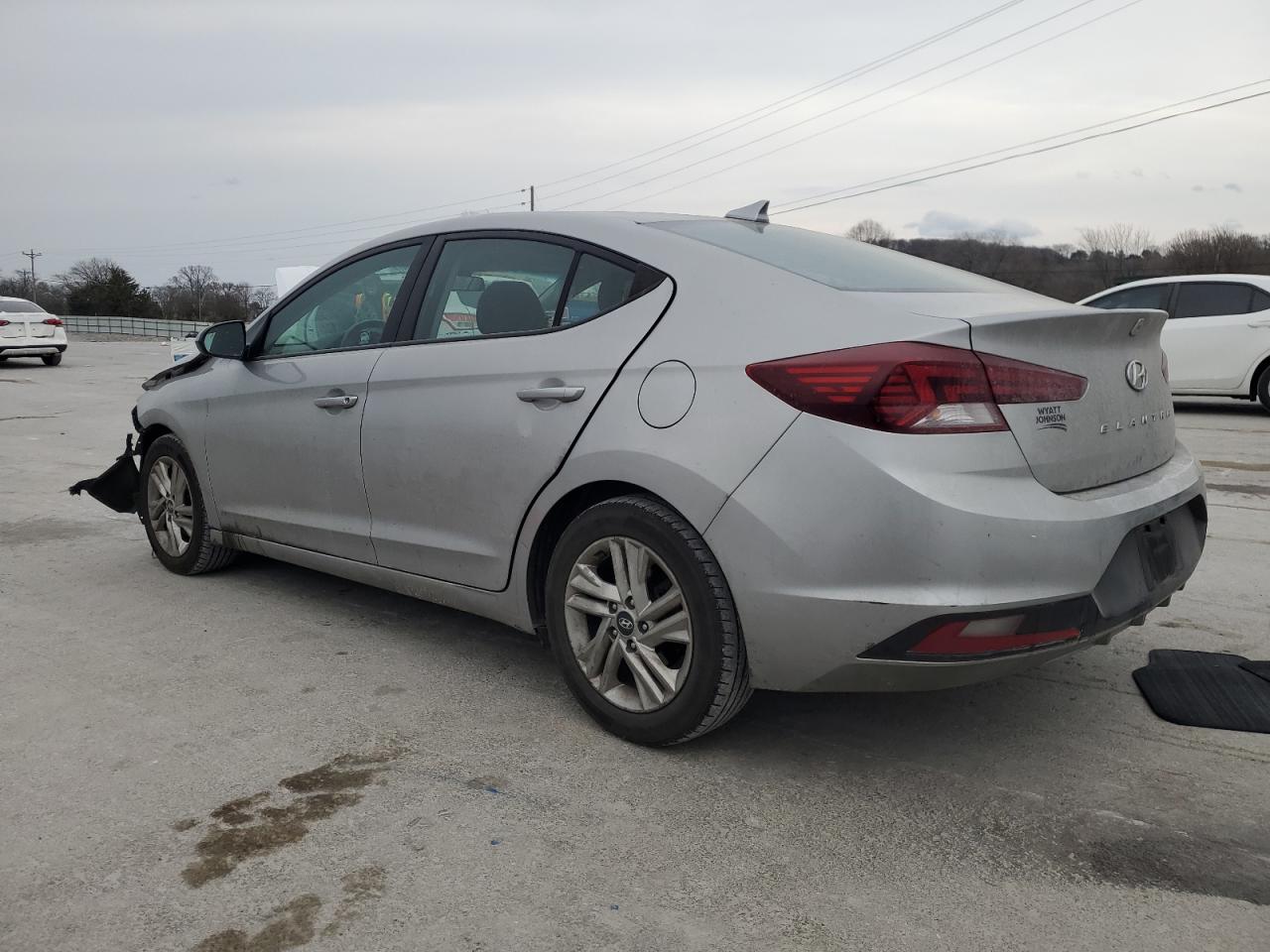 2020 Hyundai Elantra VIN 5NPD84LFXLH576106 Copart auction photo, front end damage thumbnail 2