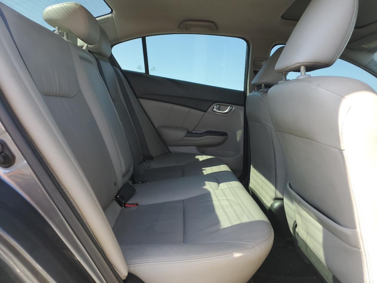 2013 Honda Civic VIN 19XFB2F90DE007405 Copart auction photo, rear end damage thumbnail 10