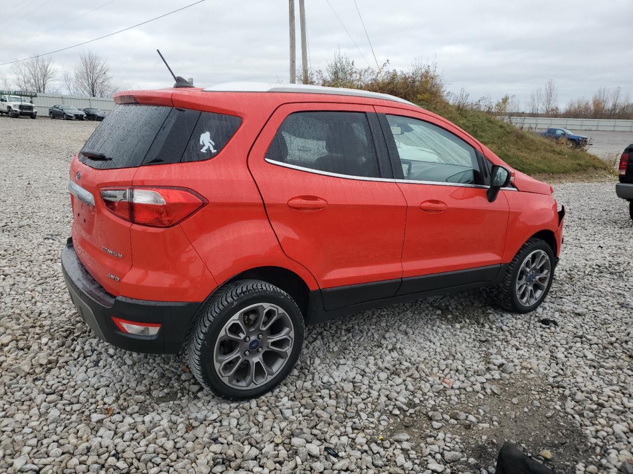 2019 Ford EcoSport VIN MAJ6S3KL7KC251554 Copart auction photo, front end damage thumbnail 3