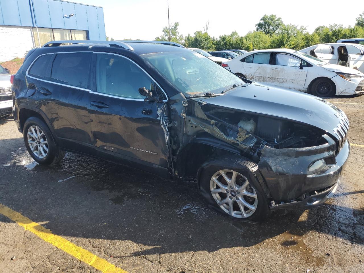 2015 Jeep Grand Cherokee VIN 1C4PJMCS7FW530018 Copart auction photo, all over / mechanical damage thumbnail 4