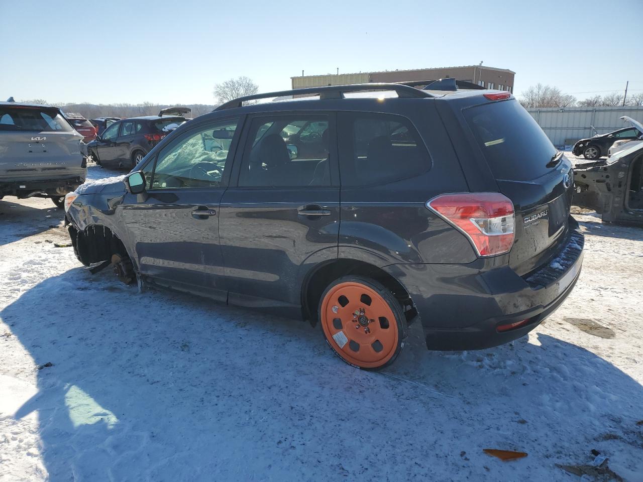 2016 Subaru Forester VIN JF2SJADC9GH475059 Copart auction photo, front end damage thumbnail 2