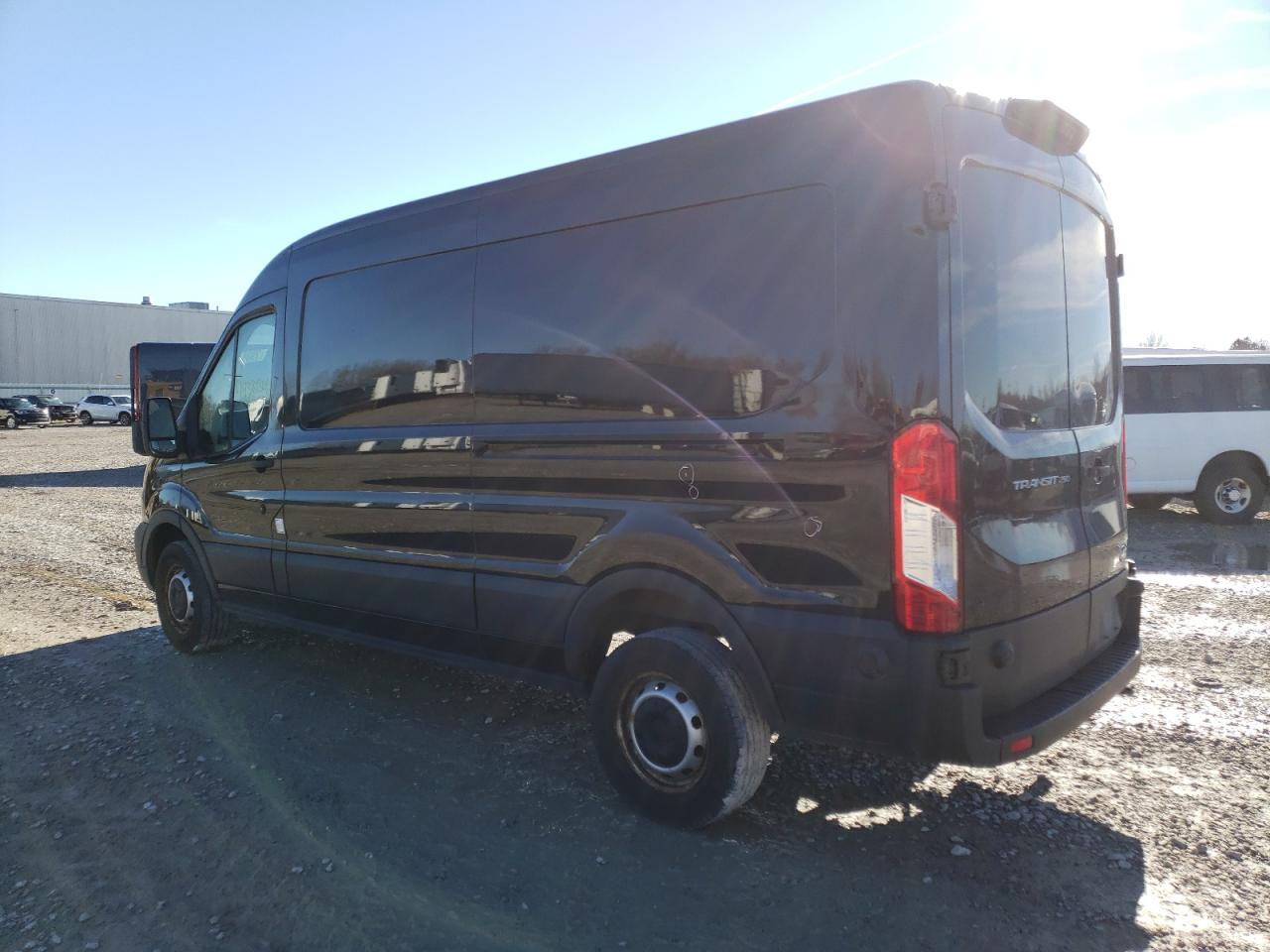 2020 Ford Transit VIN 1FTBR1C87LKA01841 Copart auction photo, side / rear end damage thumbnail 2