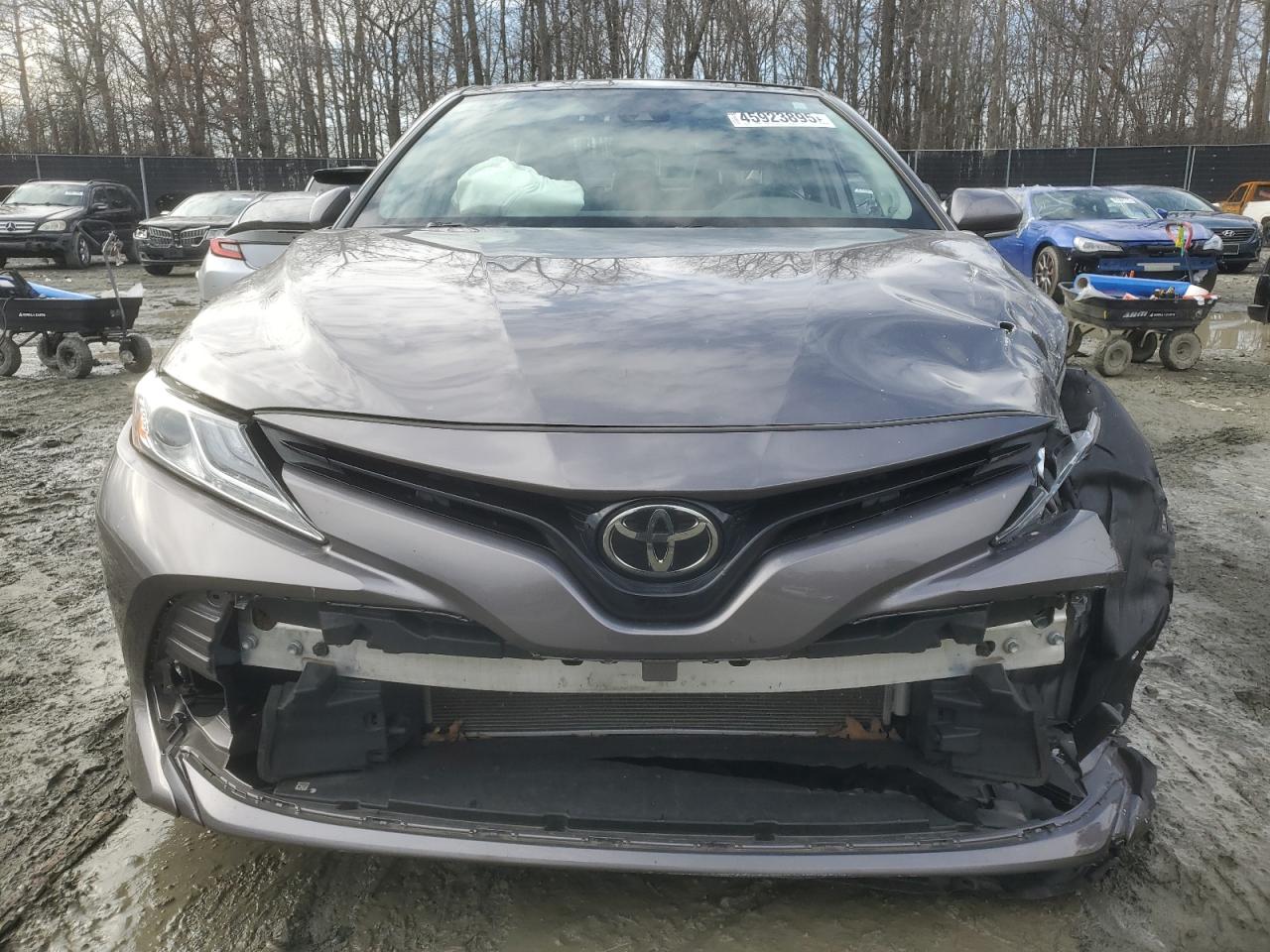 2019 Toyota Camry VIN 4T1B11HK4KU708146 Copart auction photo, front end damage thumbnail 5