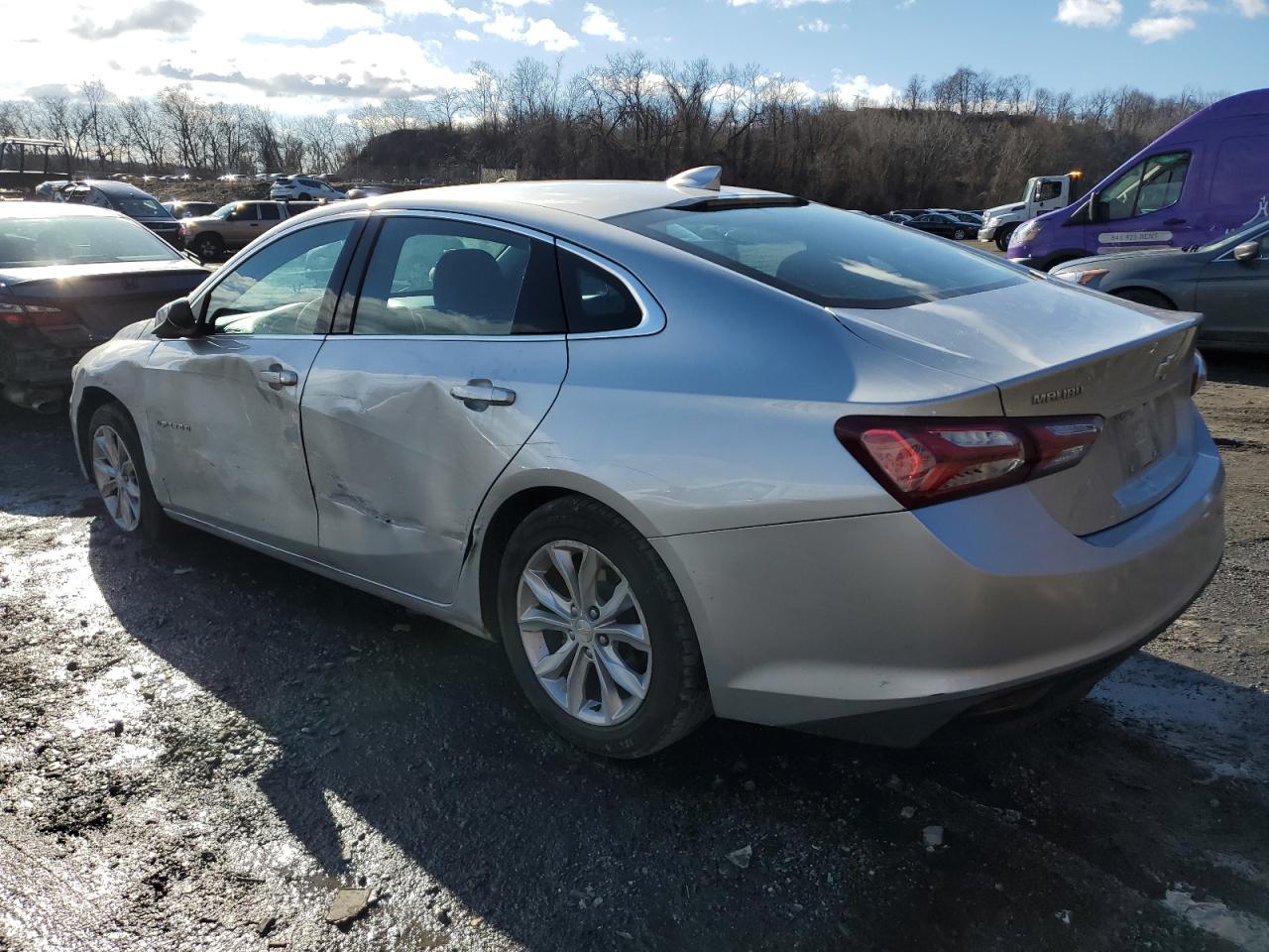 2020 Chevrolet Malibu VIN 1G1ZD5STXLF026566 Copart auction photo, side / front end damage thumbnail 2