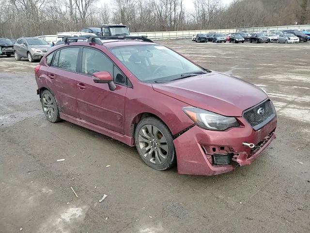 2015 Subaru Impreza VIN JF1GPAT67F9320071 Copart auction photo, rear end / front end damage thumbnail 10