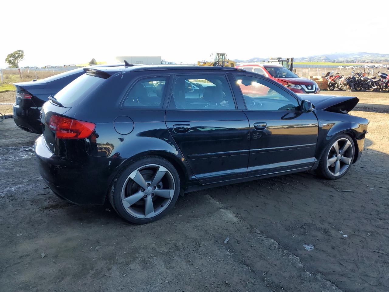 2012 Audi A3 VIN WAUKJAFM5CA143785 Copart auction photo, front end damage thumbnail 3