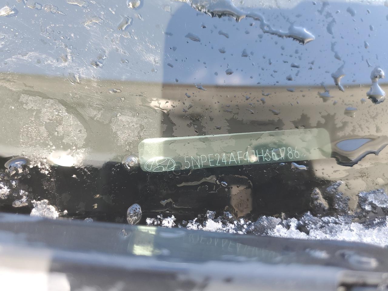 2018 Hyundai Sonata VIN 5NPE24AF4JH661786 Copart auction photo, side / rear end damage thumbnail 14
