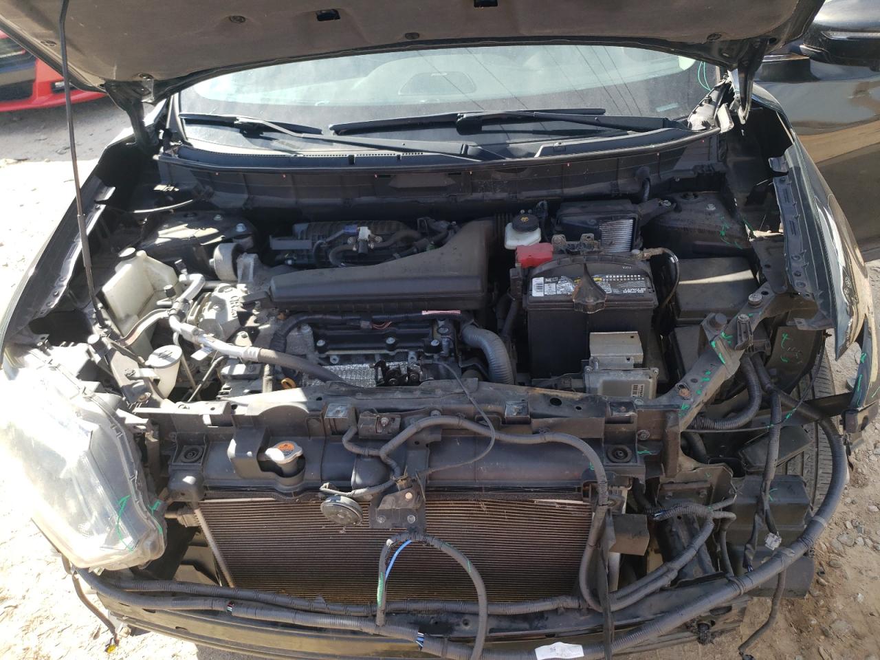 2015 Nissan Rogue VIN 5N1AT2MV4FC814359 Copart auction photo, front end / rear end damage thumbnail 14