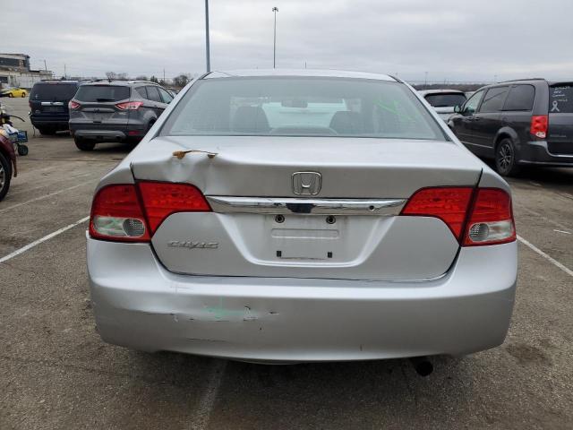 2009 Honda Civic VIN 19XFA16559E026596 Copart auction photo, front end / rear end damage thumbnail 6