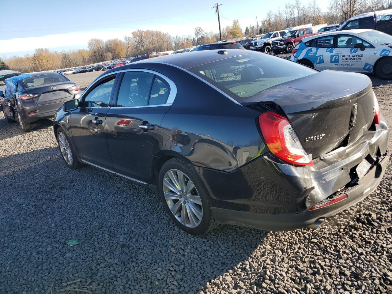 2014 Lincoln MKS VIN 1LNHL9FT2EG600500 Copart auction photo, rear end damage thumbnail 2