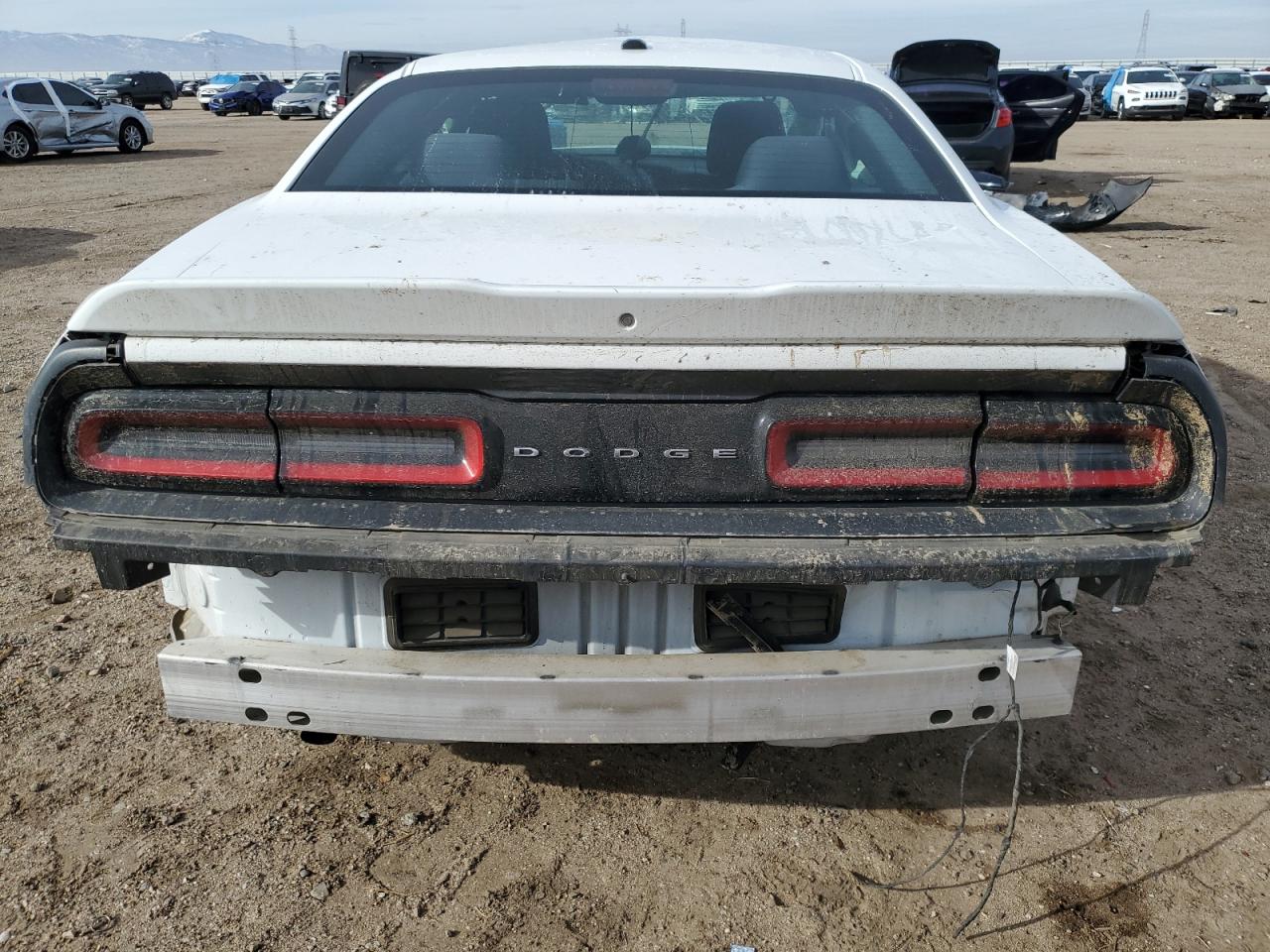 2019 Dodge Challenger VIN 2C3CDZAG2KH727659 Copart auction photo, rollover damage thumbnail 6