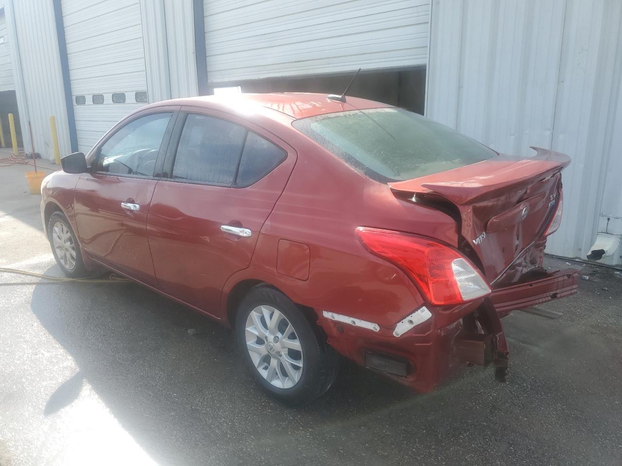 2017 Nissan Versa VIN 3N1CN7AP6HL856925 Copart auction photo, rear end damage thumbnail 2