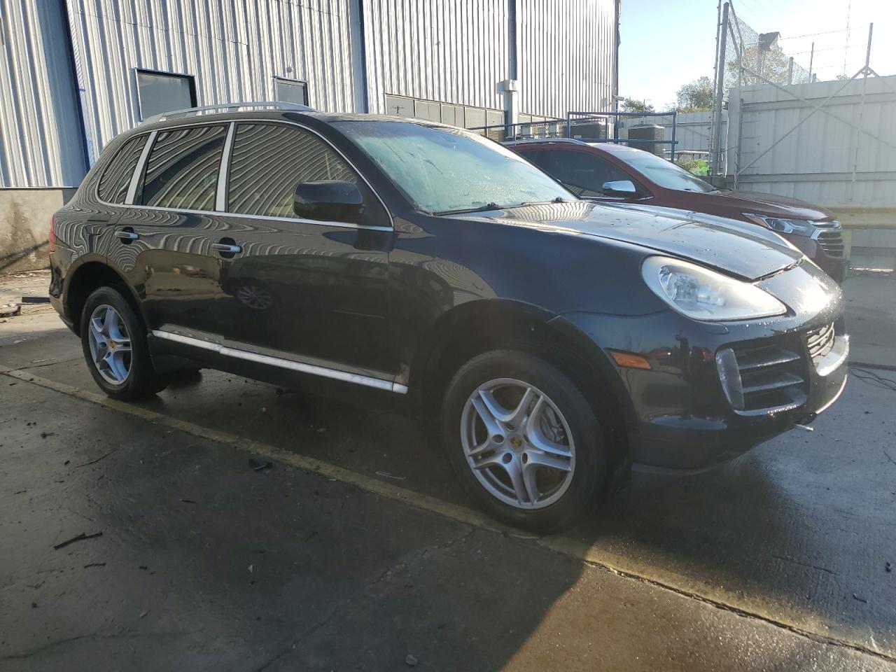 2009 Porsche Cayenne VIN WP1AA29P09LA00376 Copart auction photo, front end damage thumbnail 4