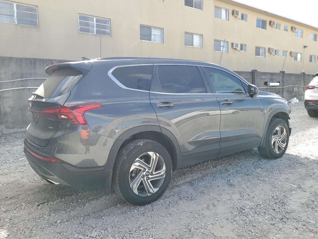 2023 Hyundai Santa Fe VIN 5NMS1DAJ3PH599068 Copart auction photo, front end damage thumbnail 3