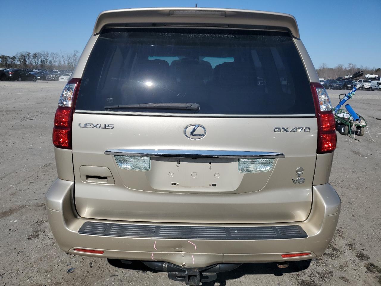 2008 Lexus GX VIN JTJBT20X680154455 Copart auction photo, front end damage thumbnail 6