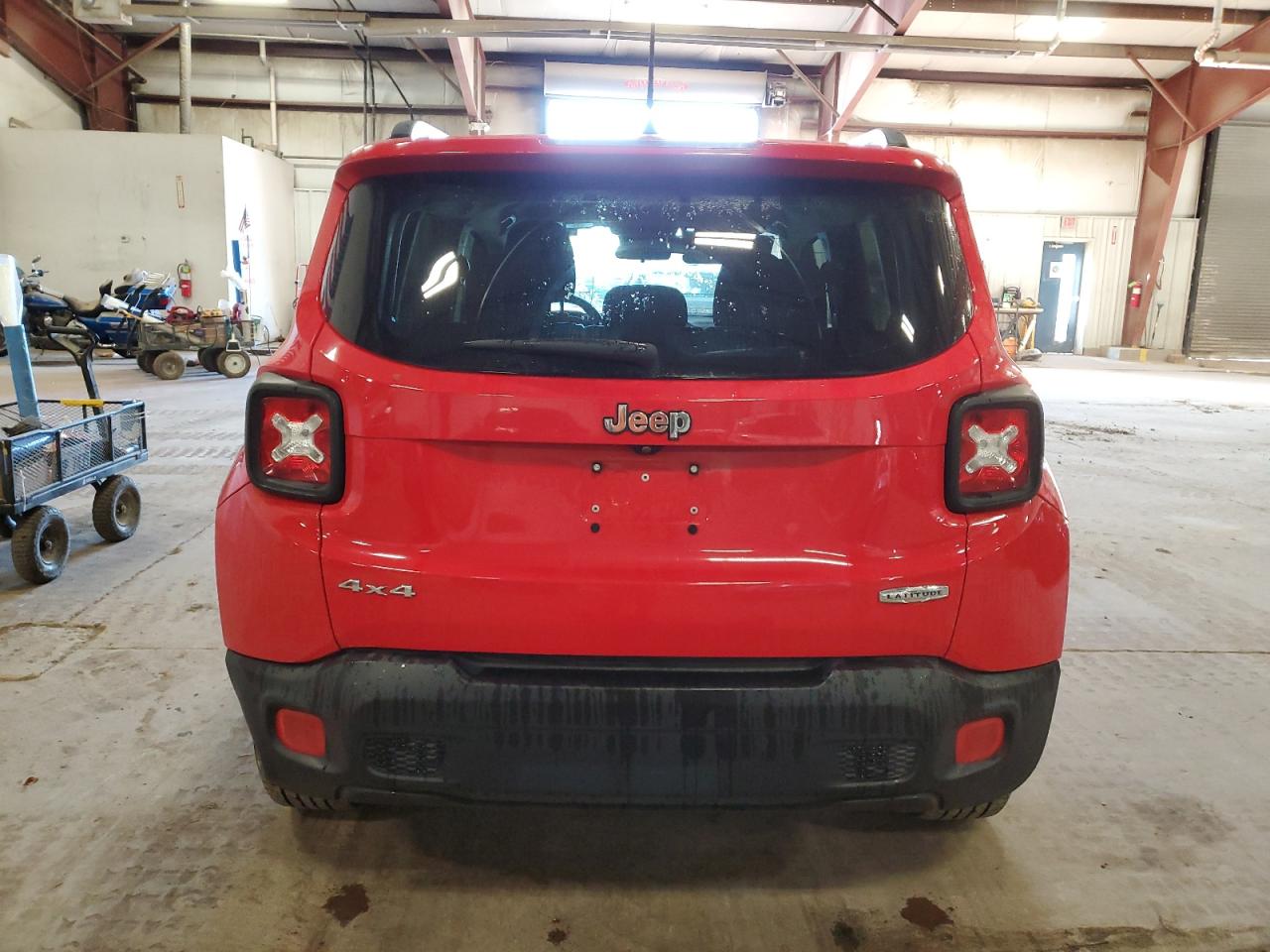 2015 Jeep Renegade VIN ZACCJBBT3FPC41003 Copart auction photo, front end / side damage thumbnail 6