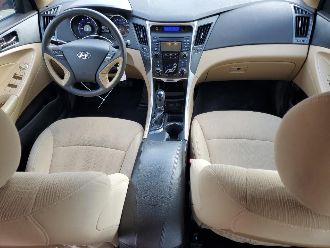 2013 Hyundai Sonata VIN 5NPEB4AC9DH771727 Copart auction photo, rear end / side damage thumbnail 8