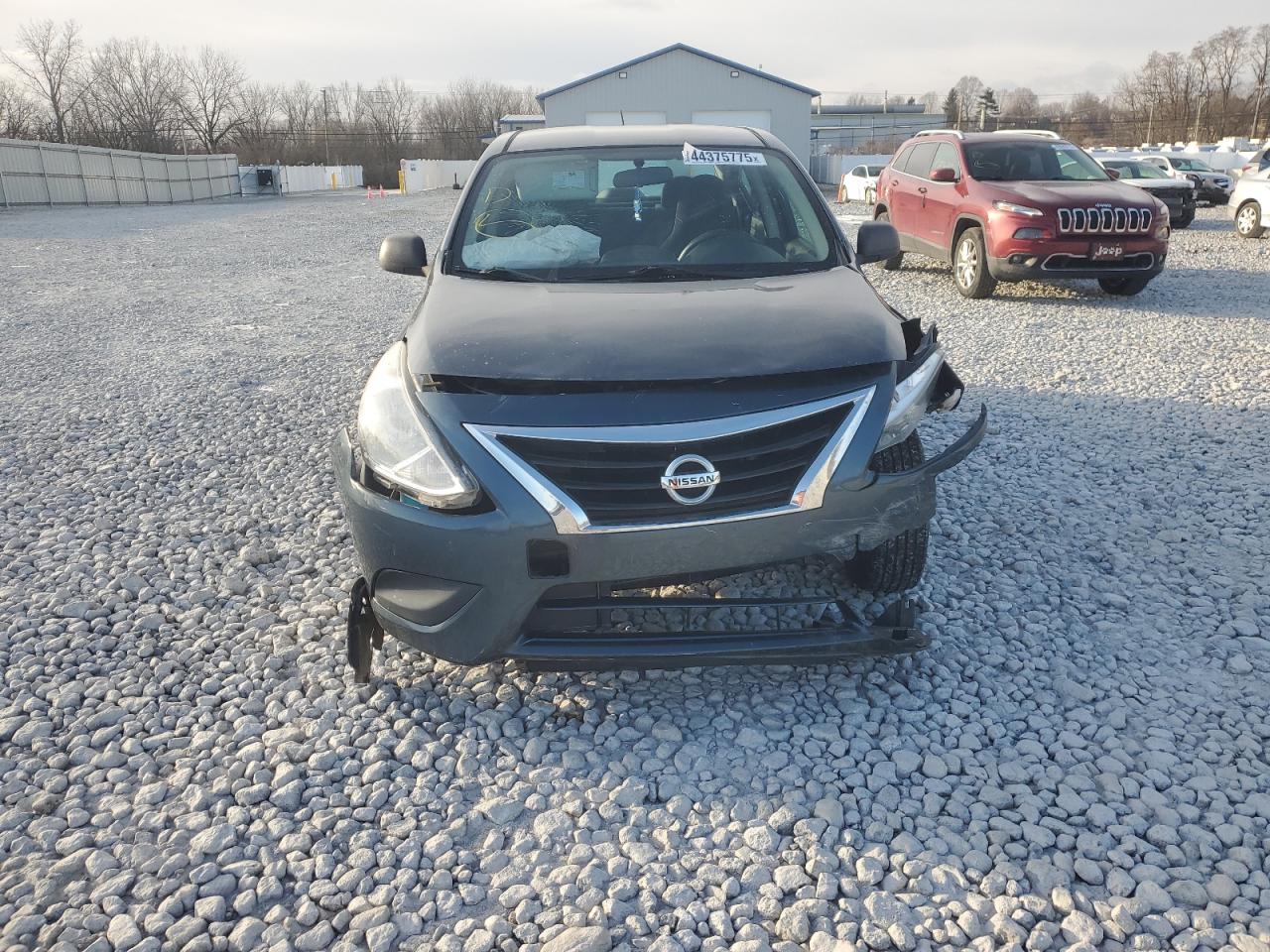 2015 Nissan Versa VIN 3N1CN7AP9FL893075 Copart auction photo, front end / undercarriage damage thumbnail 5