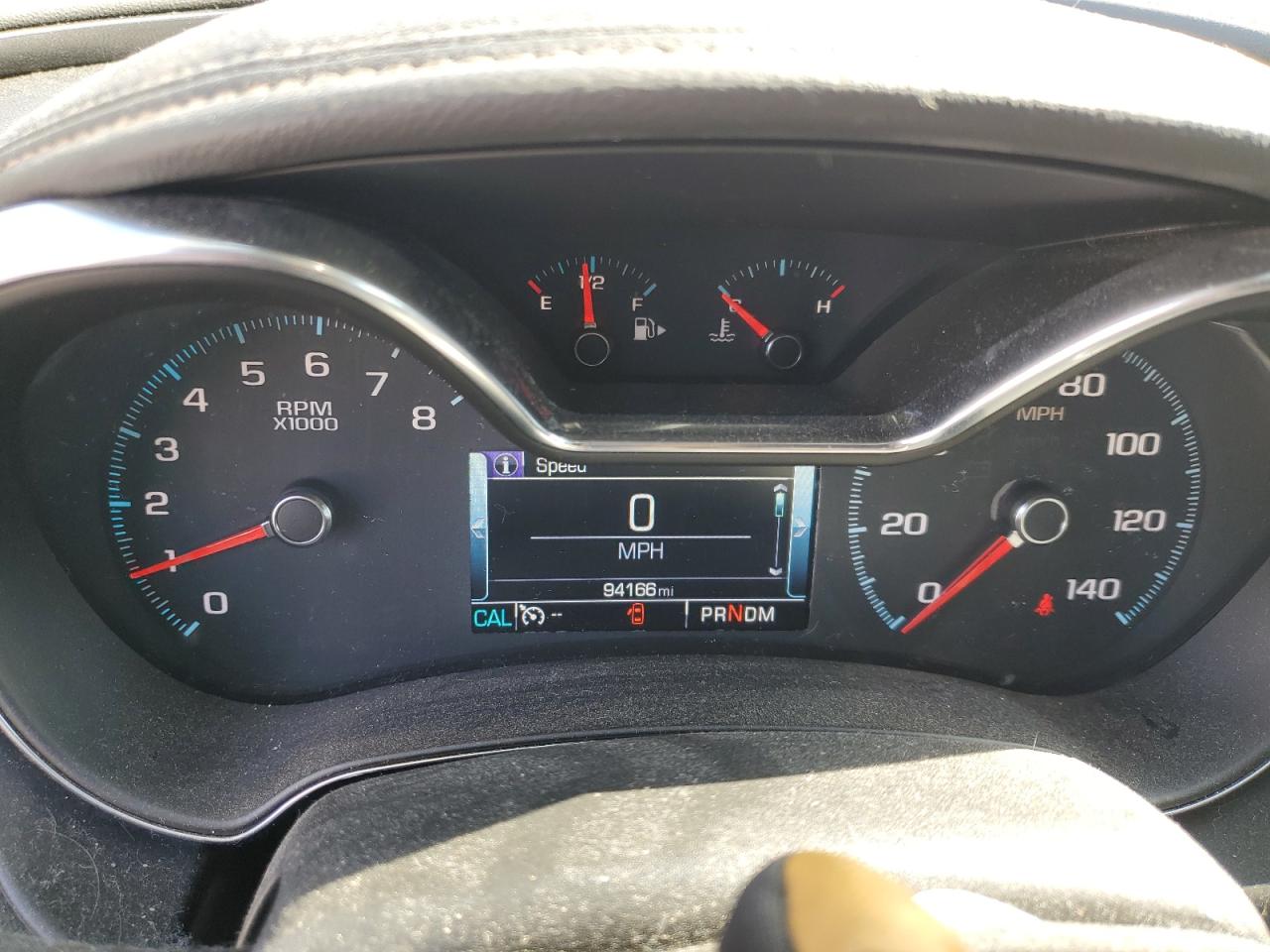 2017 Chevrolet Impala VIN 2G1105S32H9181718 Copart auction photo, front end / side damage thumbnail 9
