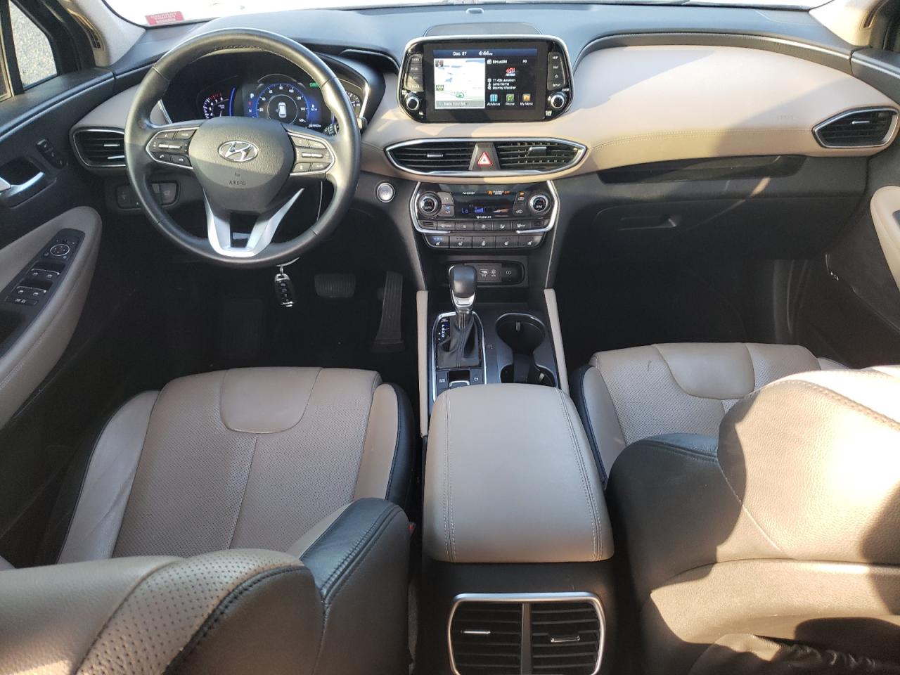 2019 Hyundai Santa Fe VIN 5NMS53AD4KH029520 Copart auction photo, all over damage thumbnail 8