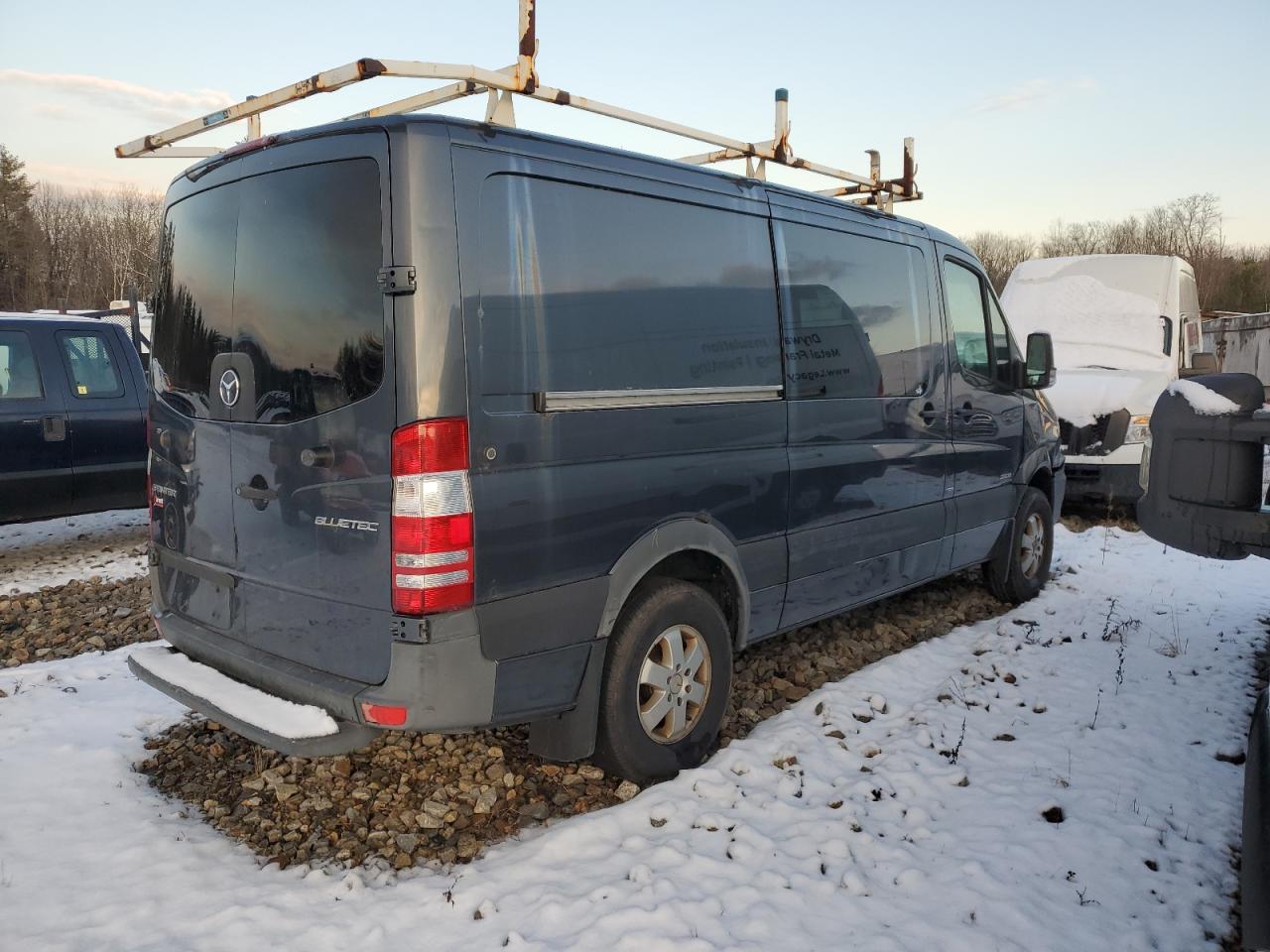 2014 Mercedes-Benz Sprinter VIN WD3PE7DC8E5926440 Copart auction photo, mechanical damage thumbnail 3