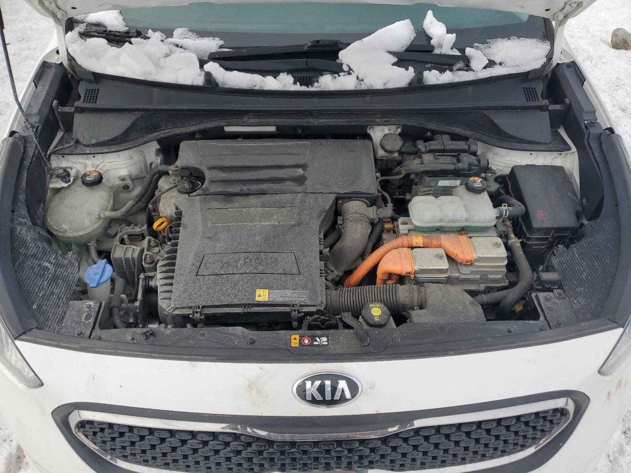 2019 KIA Niro VIN KNDCB3LC7K5316516 Copart auction photo, front end damage thumbnail 11