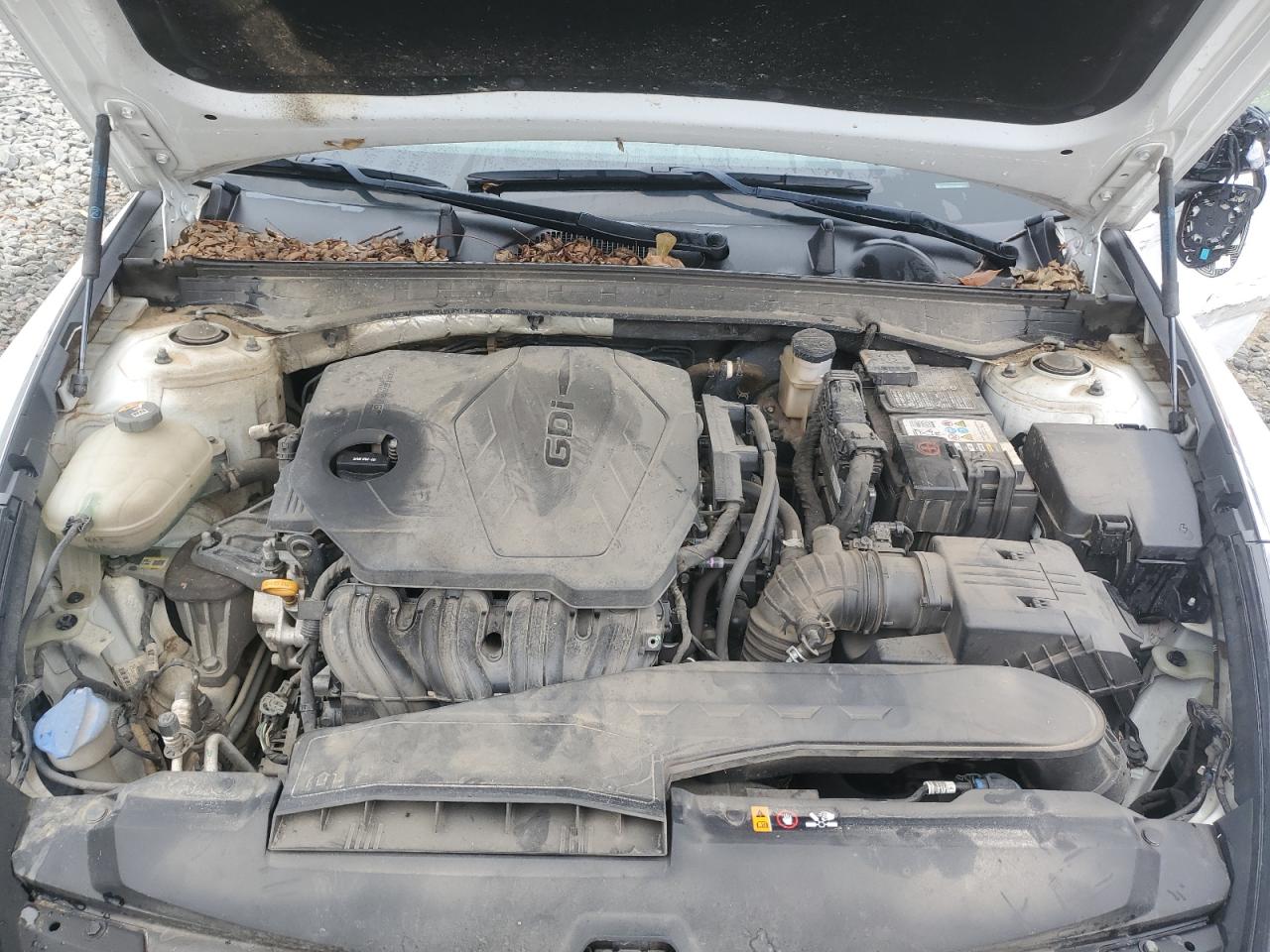 2020 Hyundai Sonata VIN 5NPEL4JA3LH001257 Copart auction photo, side / front end damage thumbnail 11