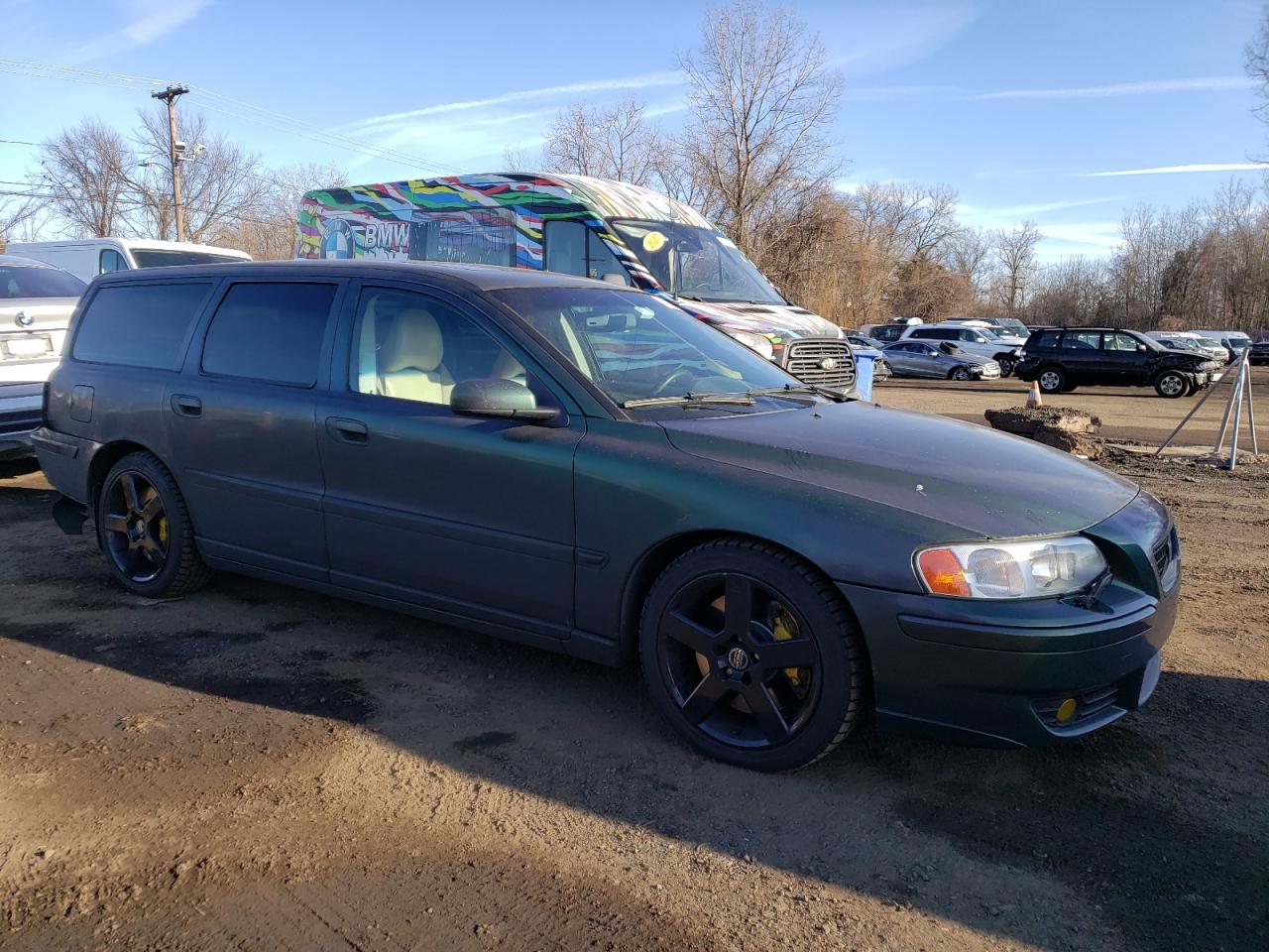 2005 Volvo V70 VIN YV1SJ527752511319 Copart auction photo, rear end / minor dent/scratches damage thumbnail 4