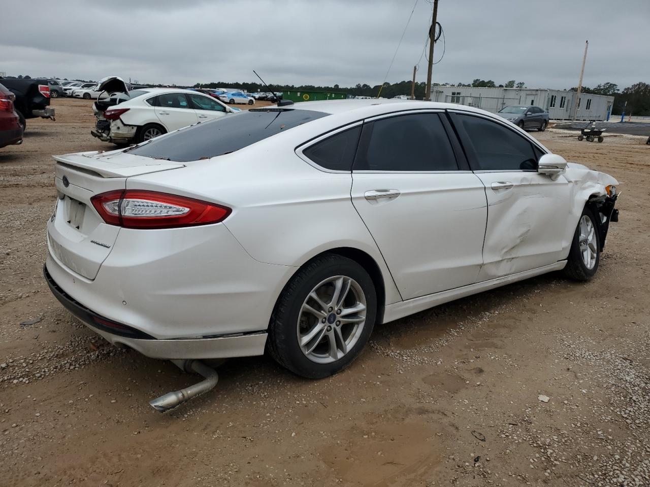 2016 Ford Fusion VIN 3FA6P0SUXGR377120 Copart auction photo, all over / undercarriage damage thumbnail 3