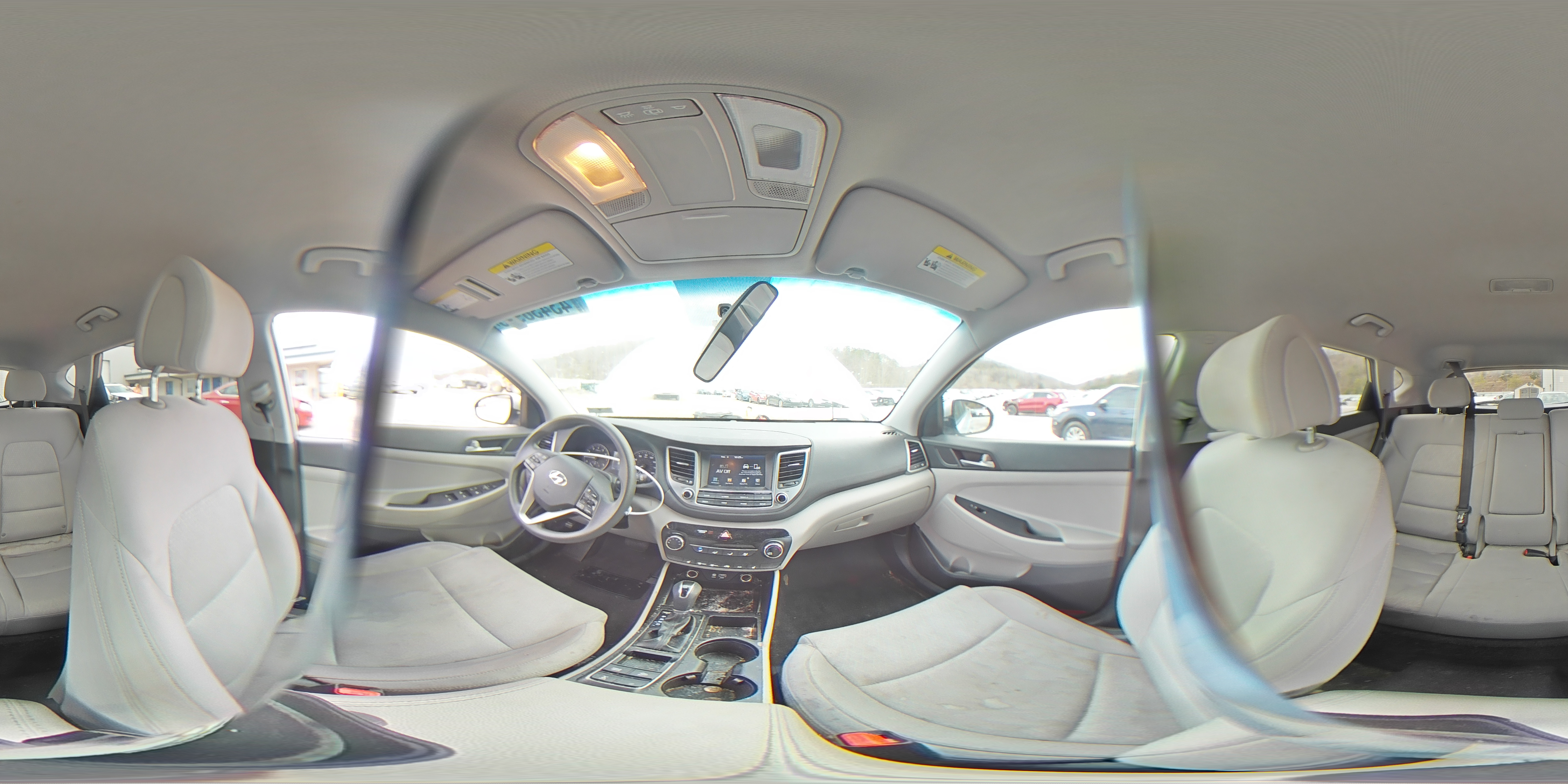 2018 Hyundai Tucson VIN KM8J3CA42JU721568 Copart auction photo, front end / side damage thumbnail 14
