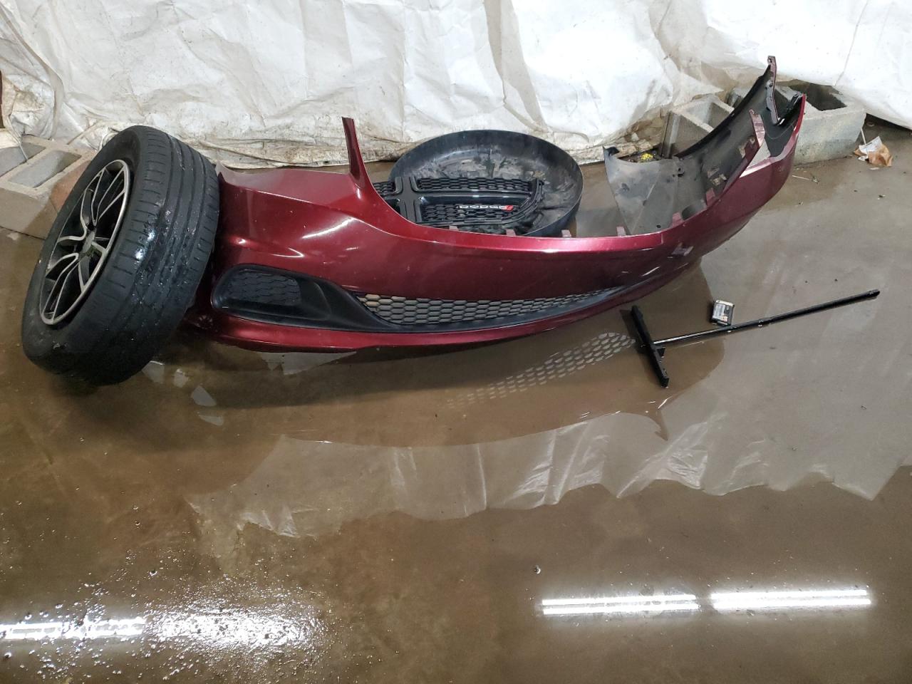 2017 Dodge Caravan VIN 2C4RDGBG2HR706757 Copart auction photo, front end / rear end damage thumbnail 13