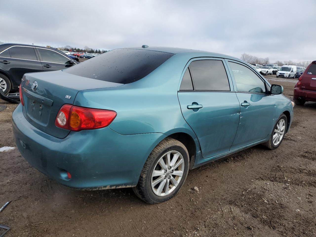 2010 Toyota Corolla VIN JTDBU4EE6A9097999 Copart auction photo, all over damage thumbnail 3