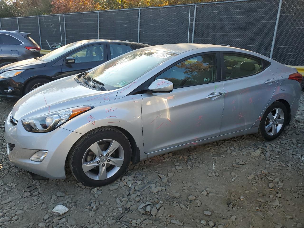 2013 Hyundai Elantra VIN 5NPDH4AE8DH309073